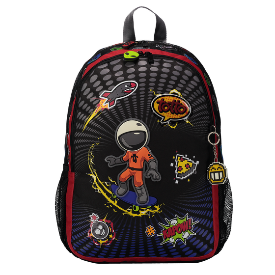 Mochila escolar grande - Cool Patch image number 1
